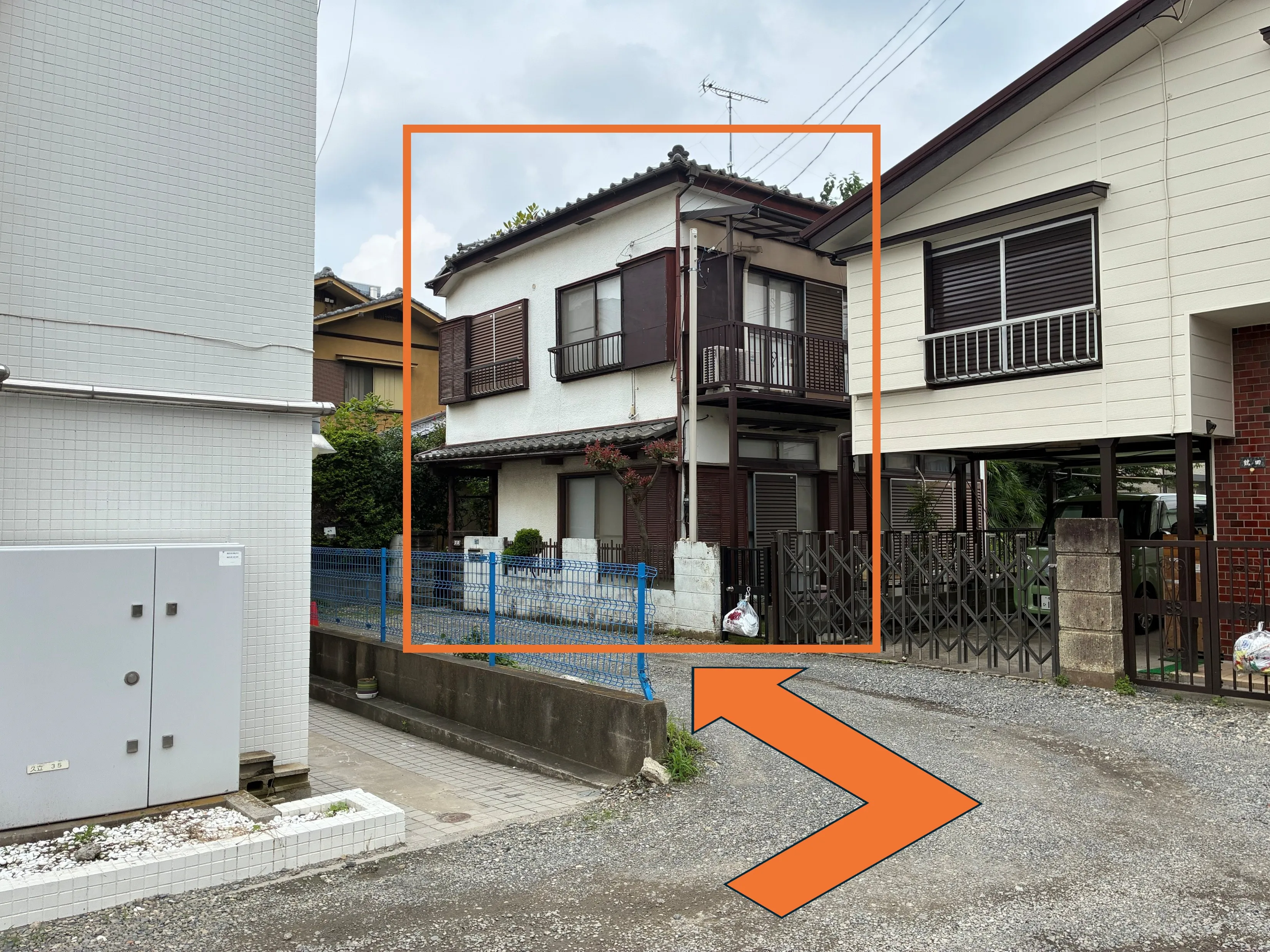 道順③：直進